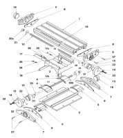 Proxxon 27100 MICRO compound table KT 70 Spare Parts